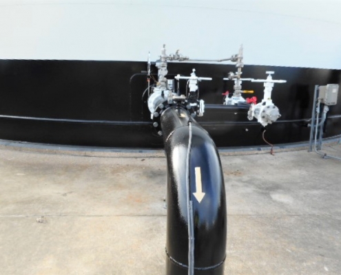 A finished Fuel tank repair project