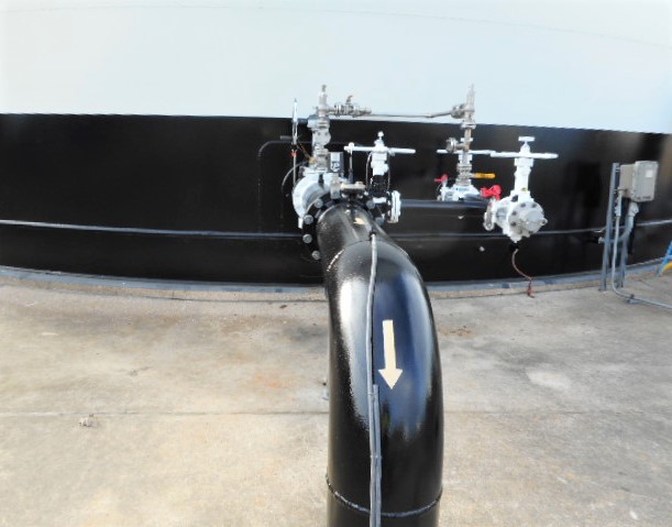 A finished Fuel tank repair project