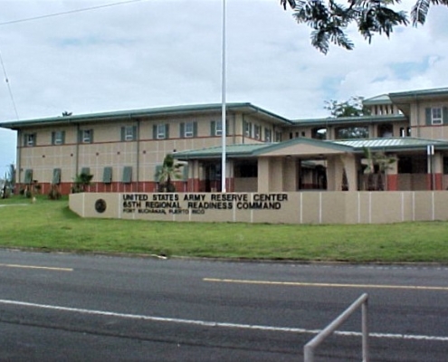 The US Army Reserve Center in Puerto Rico