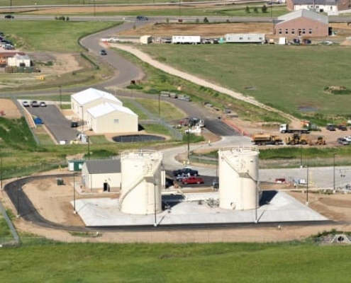 A Fuel Storage Facility on an Air Force Base