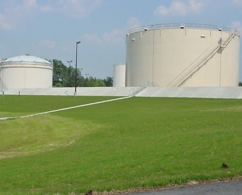 A Fuel tank at the Pope Air Force Base