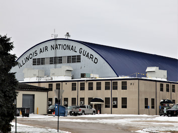 An upgraded F-16 maintenance hangar facility by reliable contracting