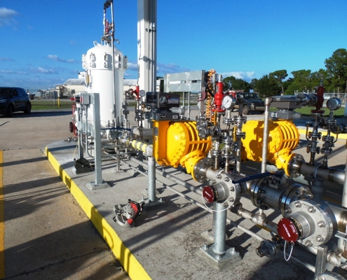 A Jet fuel facility at the Naval Air Station in Pensacola Florida